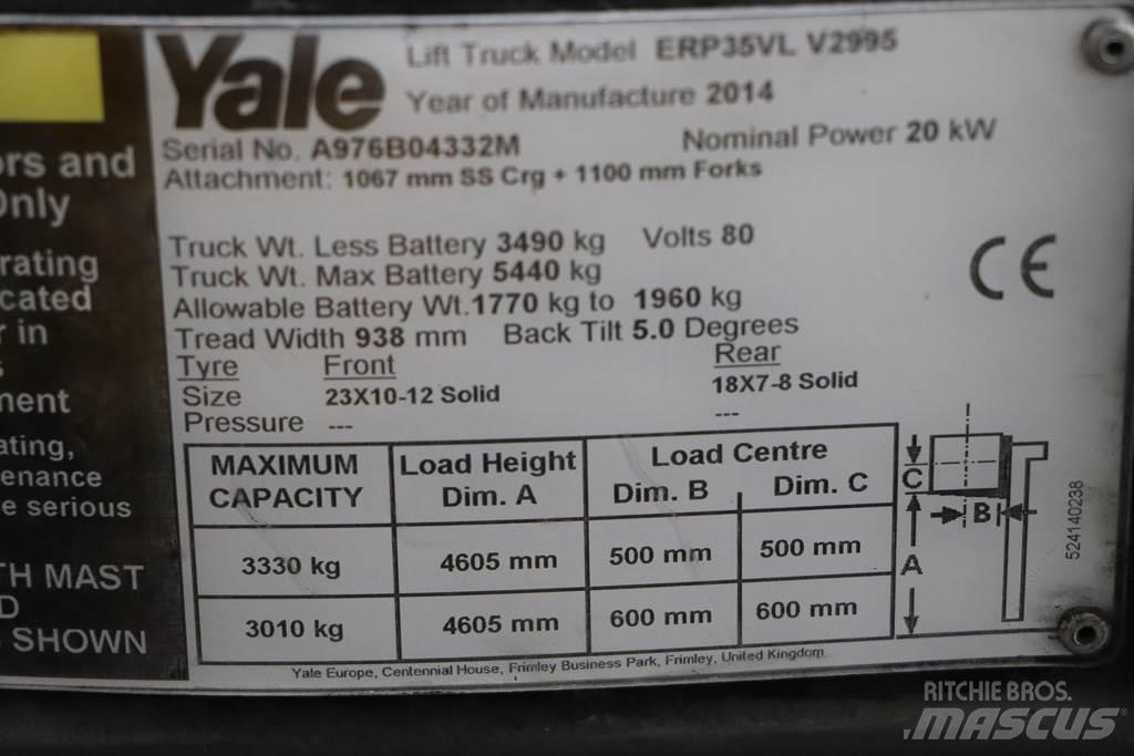 Yale ERP35VL Elmotviktstruckar