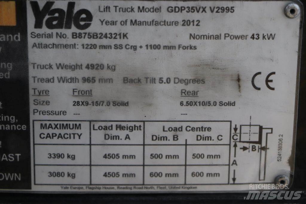 Yale GDP35VX Dieselmotviktstruckar