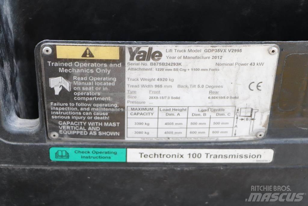 Yale GDP35VX Dieselmotviktstruckar