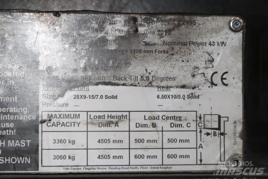 Yale GDP35VX Dieselmotviktstruckar