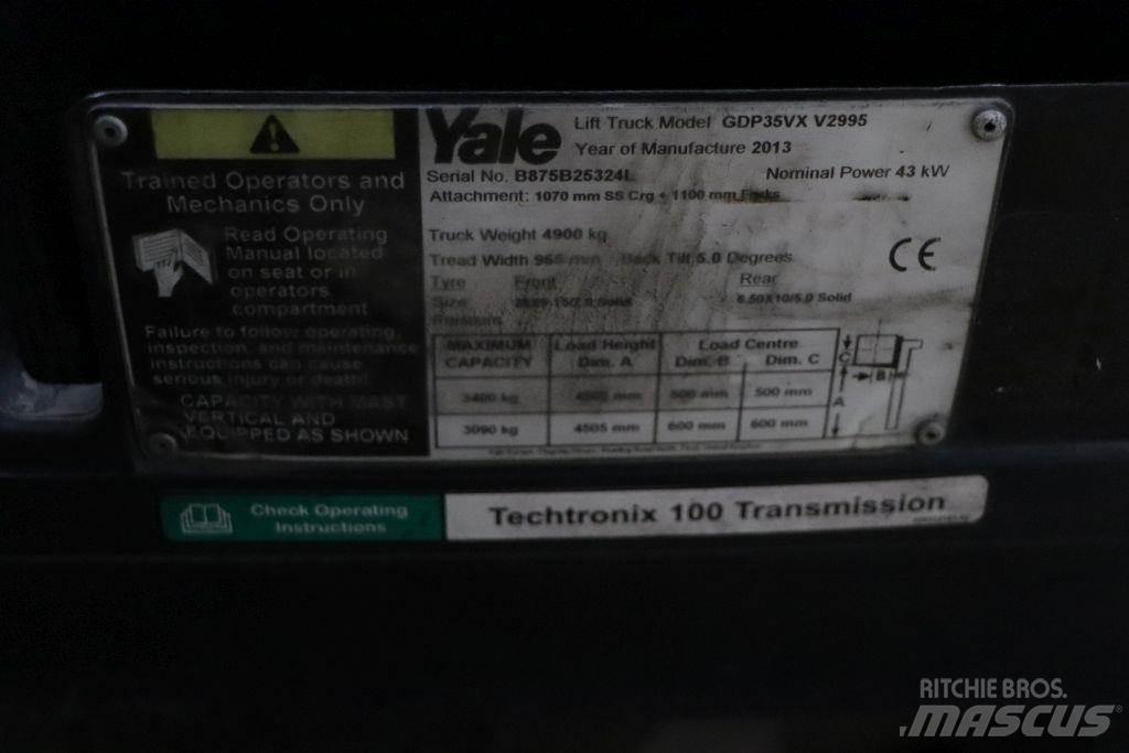 Yale GDP35VX Dieselmotviktstruckar