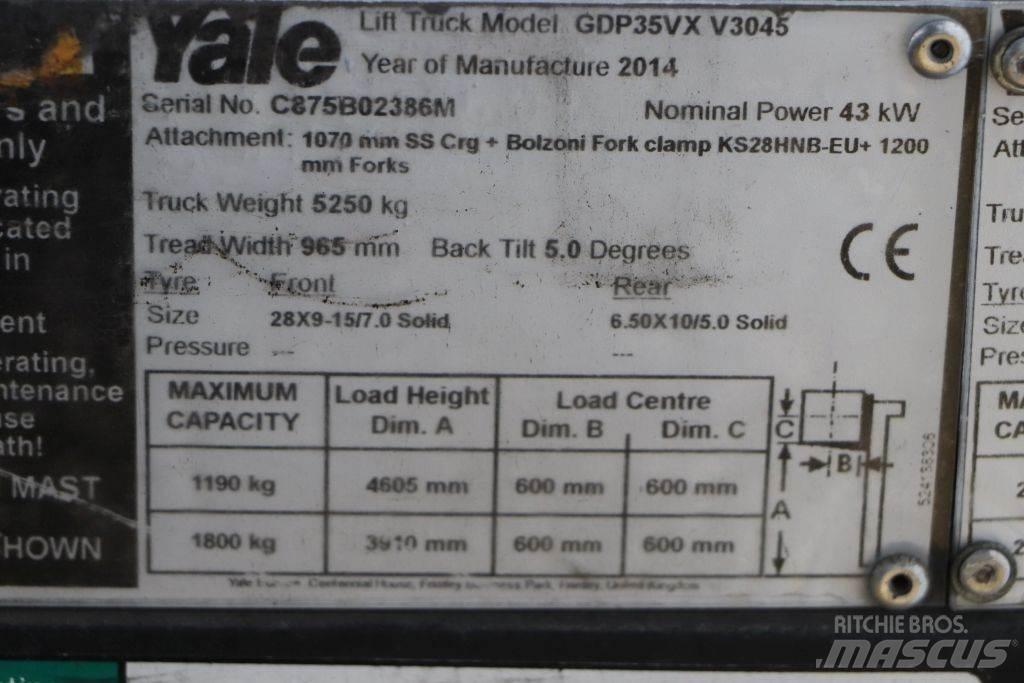 Yale GDP35VX Dieselmotviktstruckar