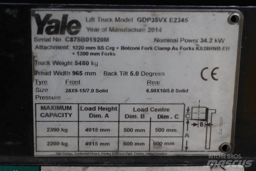 Yale GDP35VX Dieselmotviktstruckar