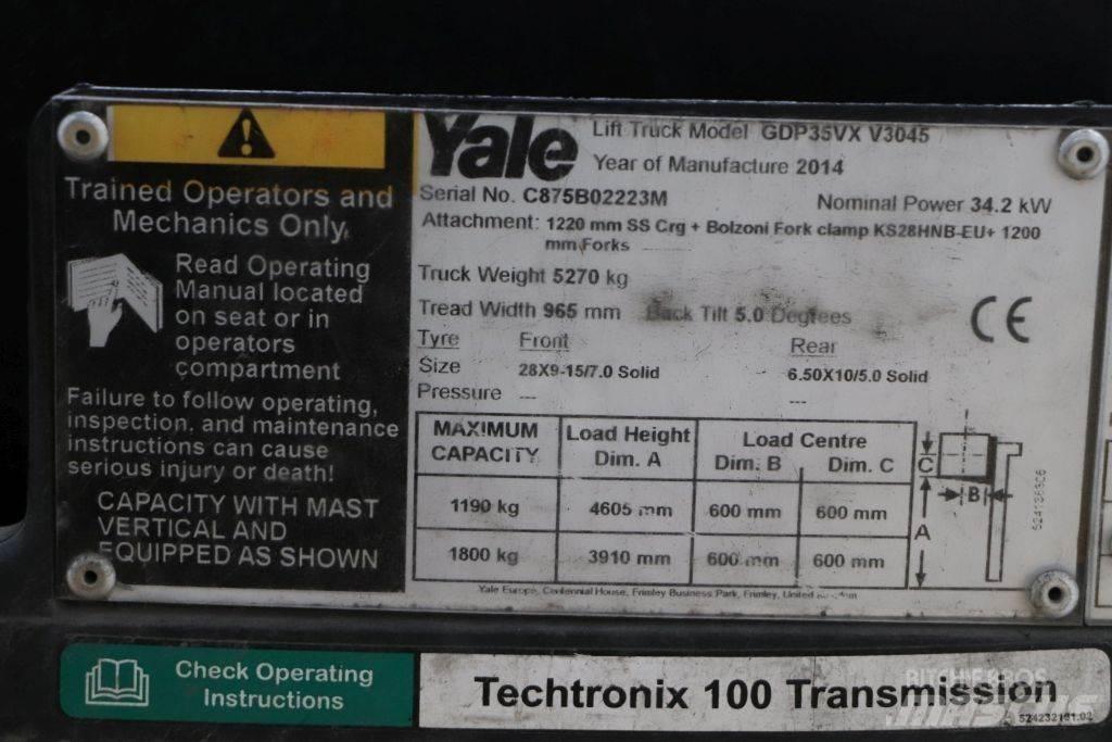 Yale GDP35VX Dieselmotviktstruckar
