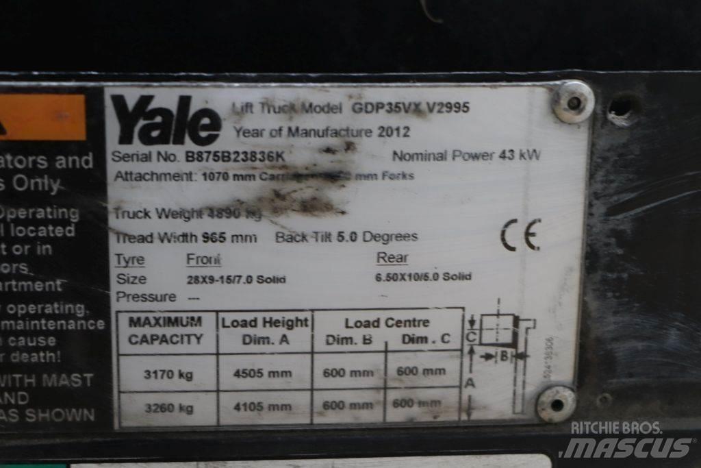 Yale GDP35VX Dieselmotviktstruckar