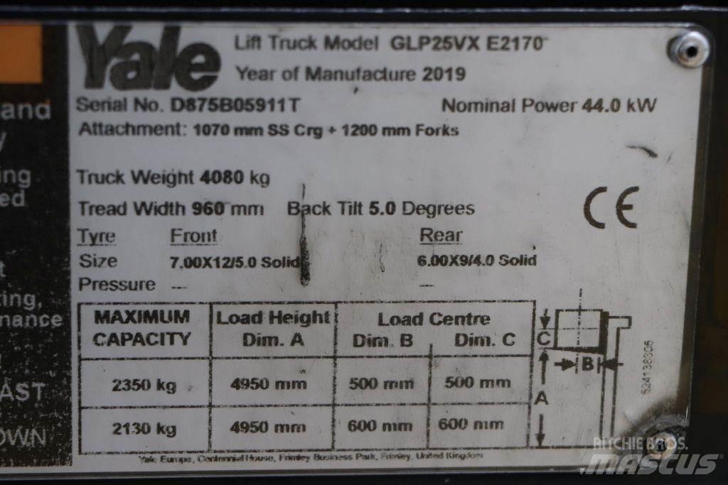 Yale GLP25VX Gasolmotviktstruckar