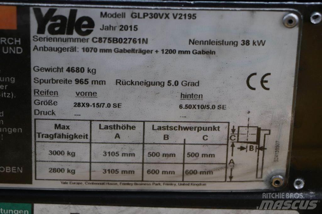 Yale GLP30VX Gasolmotviktstruckar