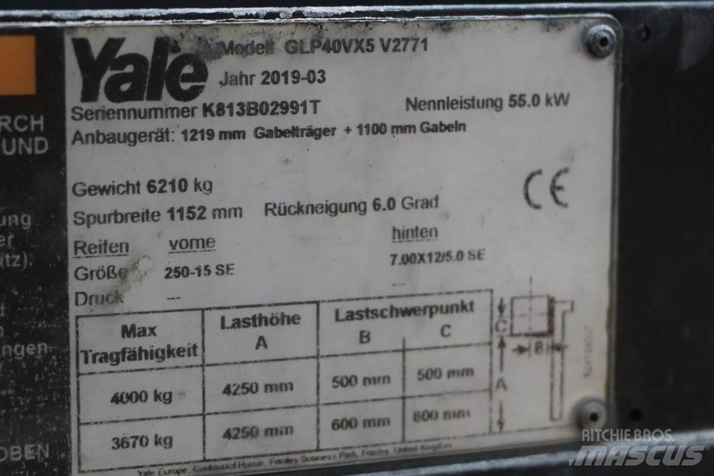 Yale GLP40VX5 Gasolmotviktstruckar
