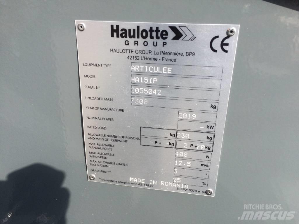 Haulotte HA 15 IP Bomliftar