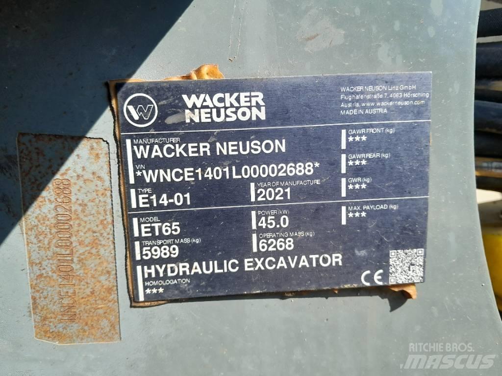 Wacker Neuson ET 65 Bandgrävare