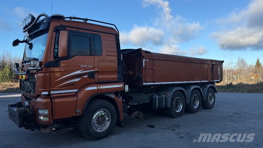 MAN TGS 35.480 Tippbilar