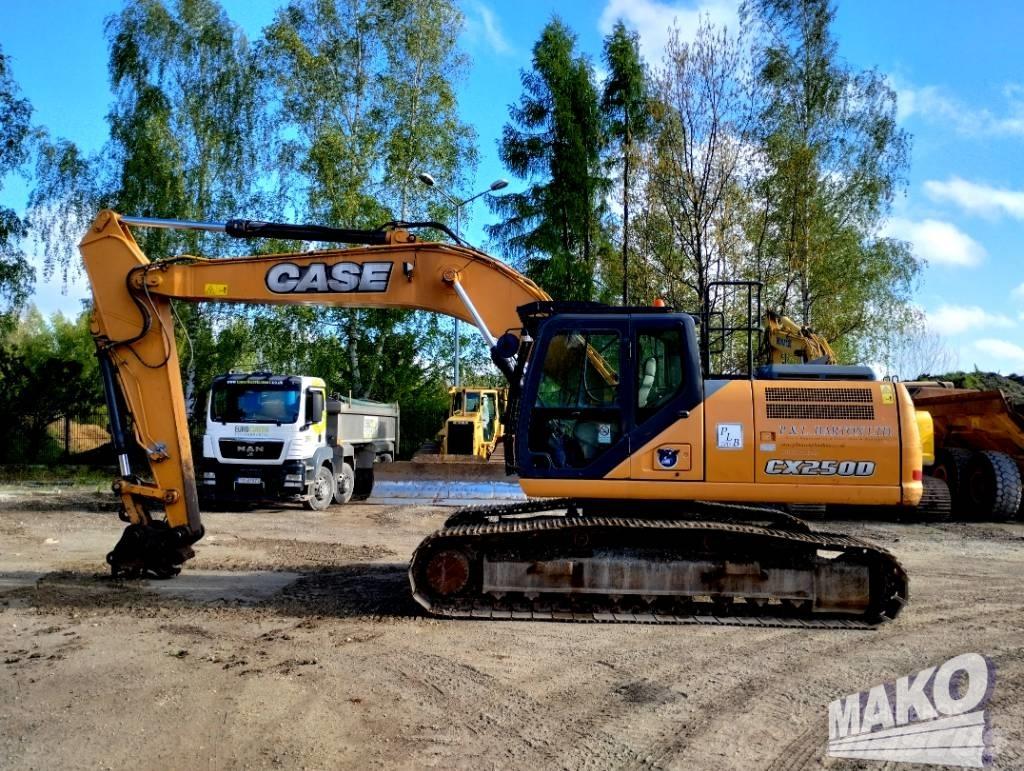 CASE CX 250 D Bandgrävare