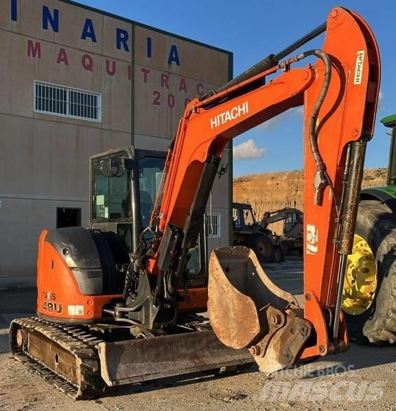 Hitachi ZX48U-5ACLR Minigrävare < 7t