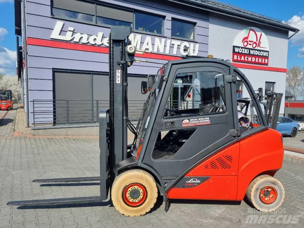 Linde H30T-02 Gasolmotviktstruckar