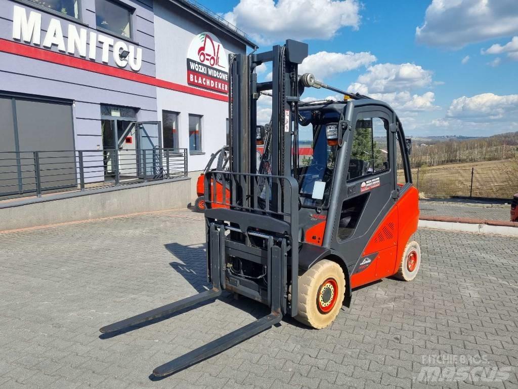Linde H30T-02 Gasolmotviktstruckar
