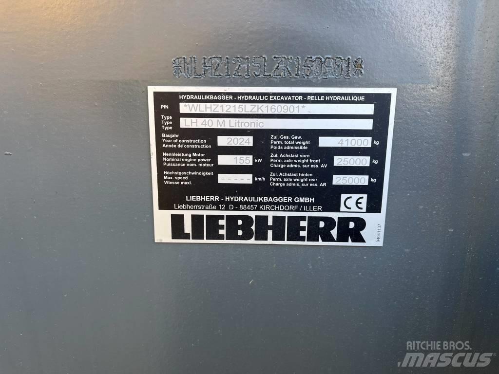 Liebherr LH 40 Avfalls / industri hantering