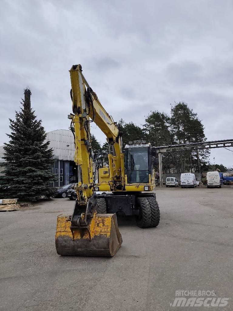 Komatsu PW 160-7E0 Hjulgrävare