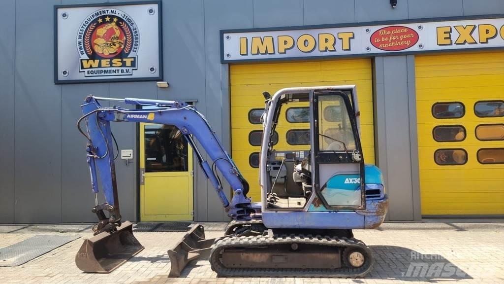 Airman AX30-2 Minigrävare < 7t