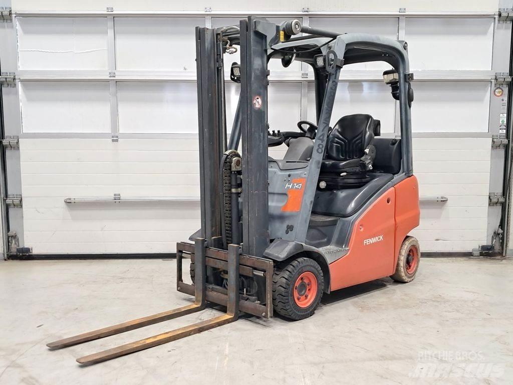 Linde H14T-01 Gasolmotviktstruckar