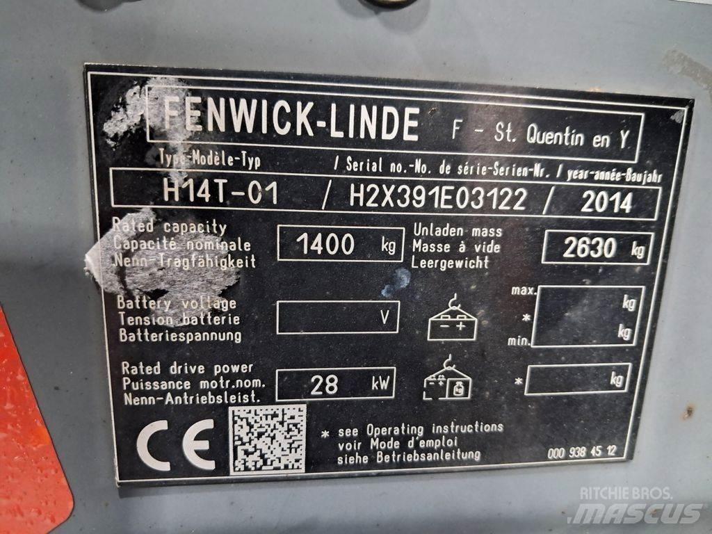 Linde H14T-01 Gasolmotviktstruckar