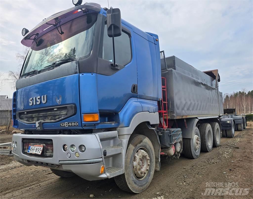 Sisu E12M 8X4 Tippbilar