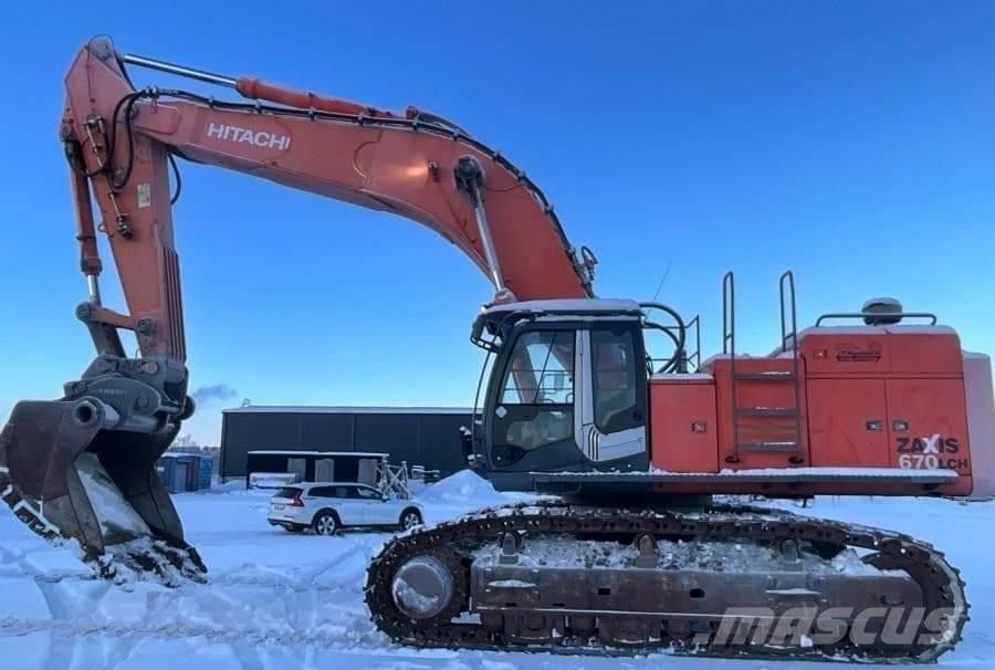 Hitachi ZX 670 LCH Bandgrävare