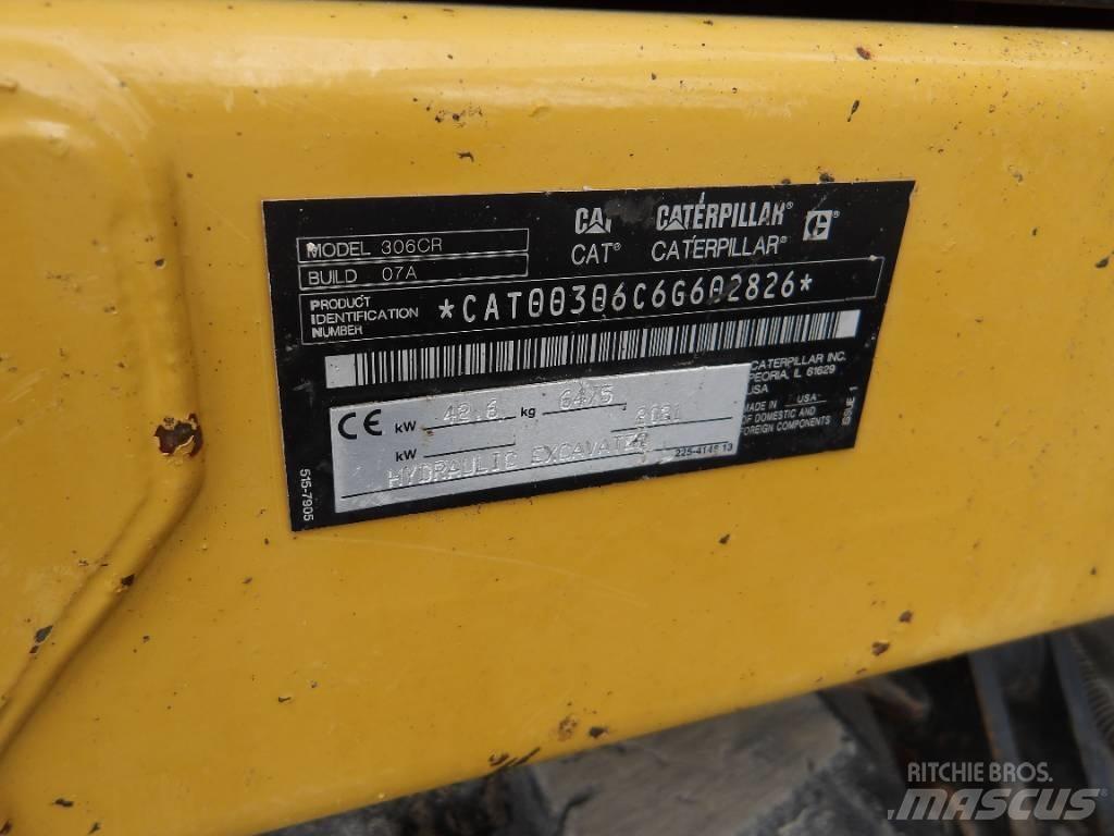 CAT 306 CR Minigrävare < 7t