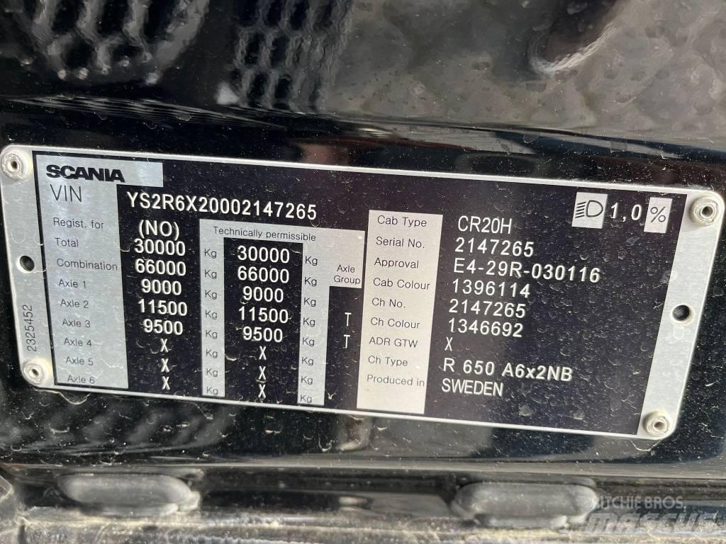 Scania R 650 Dragbilar