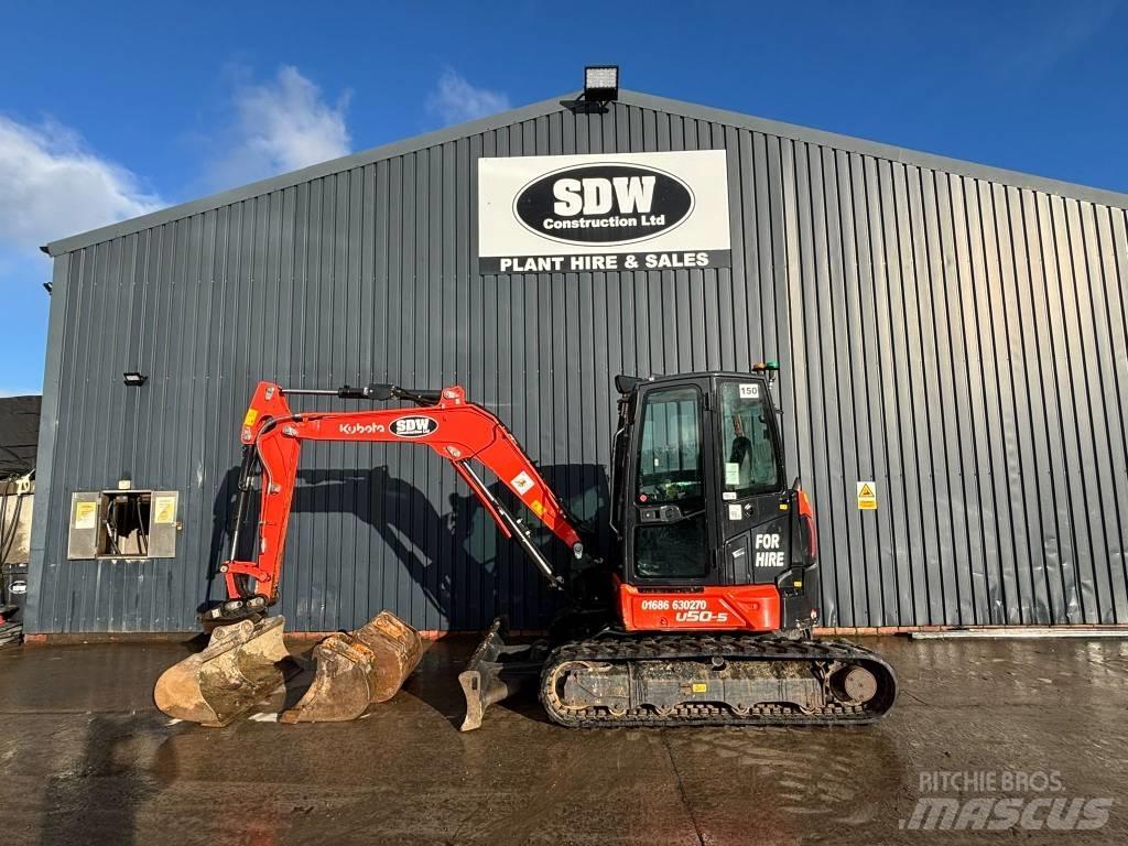 Kubota U 50 Minigrävare < 7t