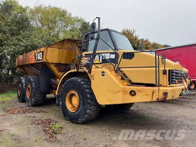 CAT 740 Midjestyrd dumper