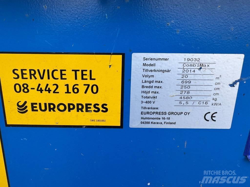 Europress CombiMax Avfallskompressorer