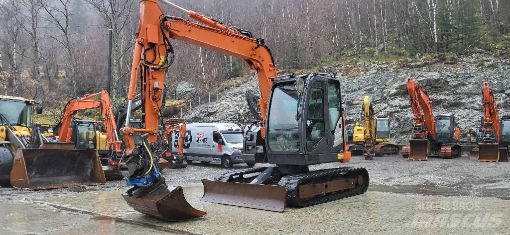 Hitachi ZX 85 US-6 Midigrävmaskiner 7t - 12t