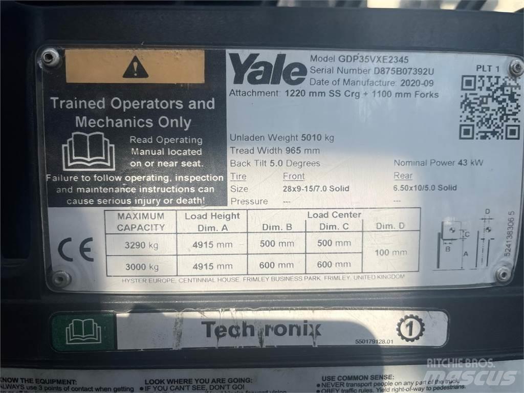 Yale GDP35VX Dieselmotviktstruckar