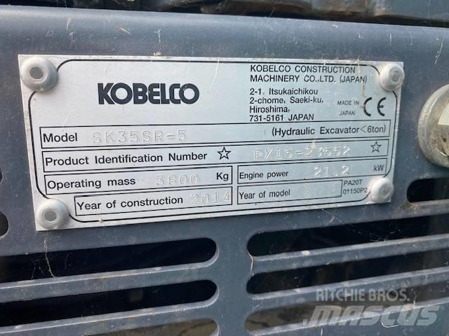 Kobelco SK 35 SR-5 Minigrävare < 7t
