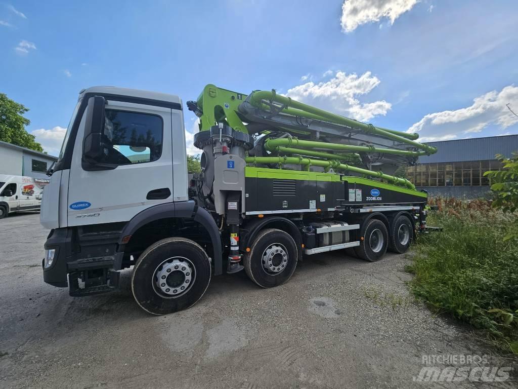 Zoomlion ZL40 Lastbilar med betongpump