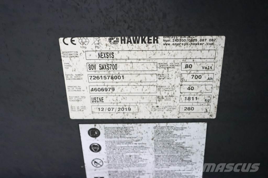 Hyster J2.5XN Elmotviktstruckar