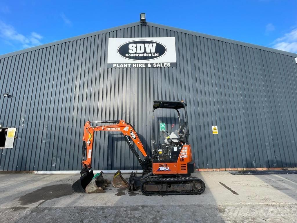 Hitachi ZX 19-6 Minigrävare < 7t