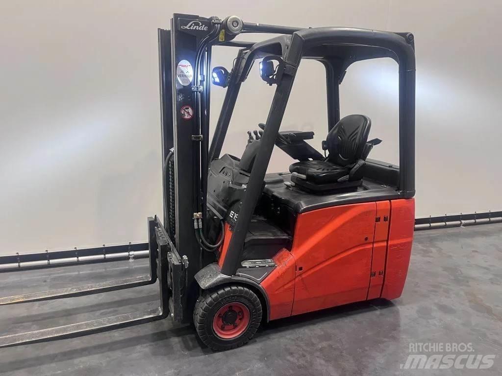 Linde E 16 H-01 Elmotviktstruckar