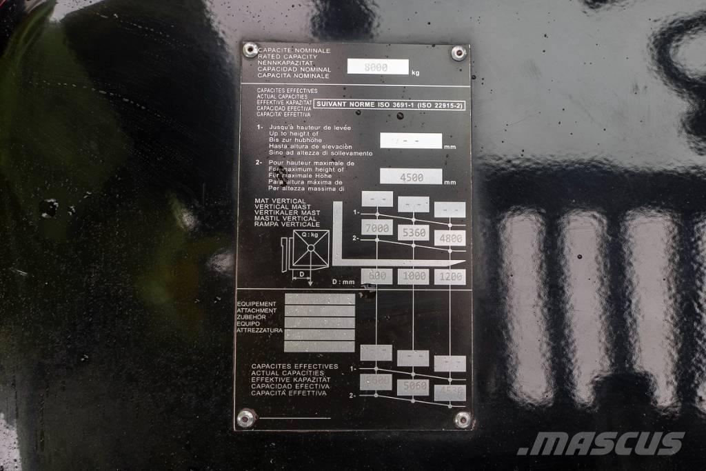 Manitou MI 80 Dieselmotviktstruckar