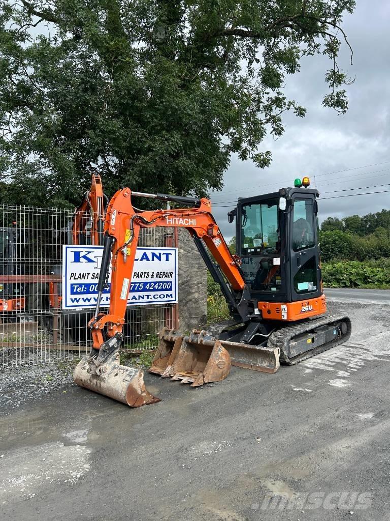 Hitachi ZX 26 U-6 Minigrävare < 7t