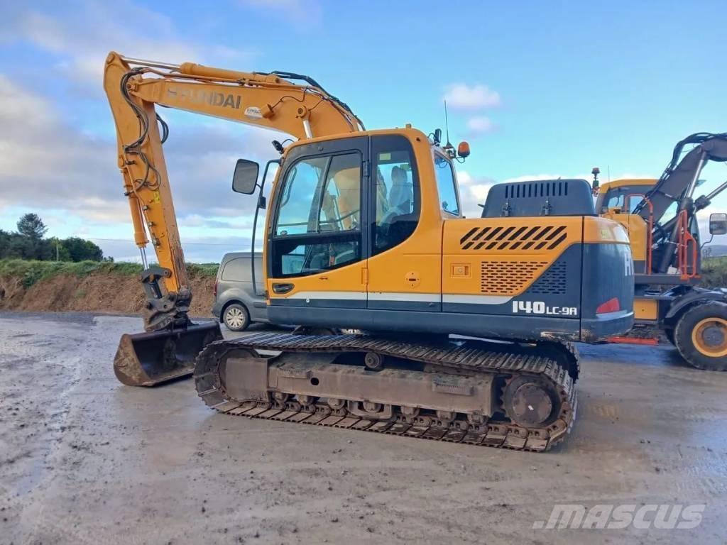 Hyundai R 140 Bandgrävare