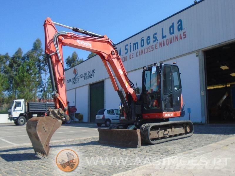 Kubota KX 080-4 Midigrävmaskiner 7t - 12t