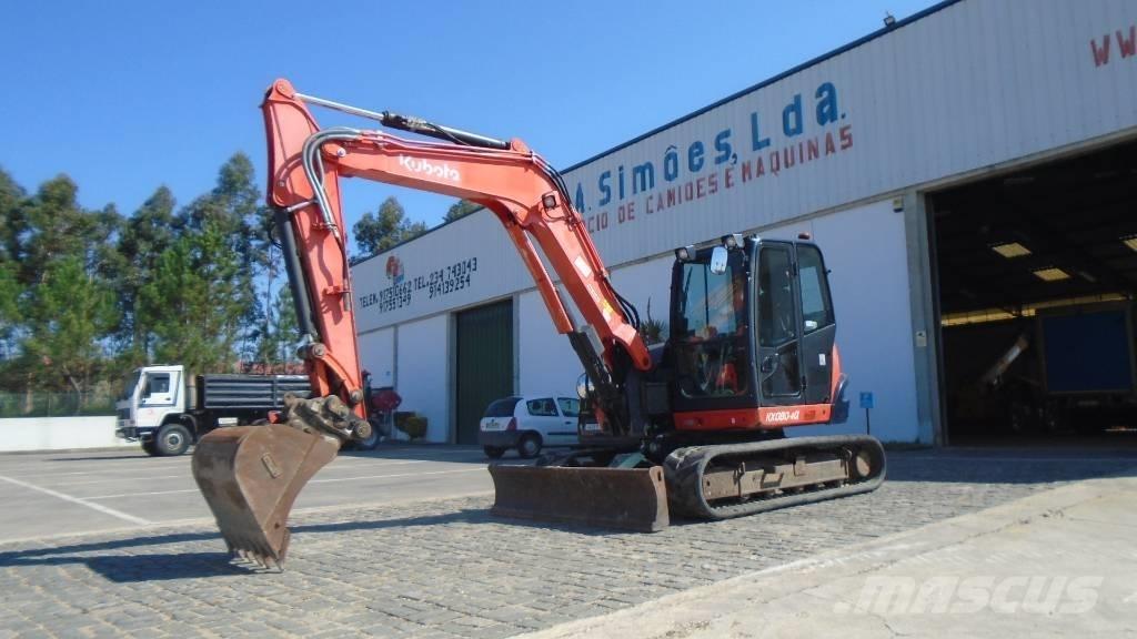 Kubota KX 080-4 Midigrävmaskiner 7t - 12t