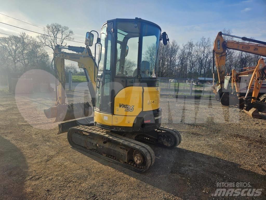 Yanmar Vio 26 Minigrävare < 7t