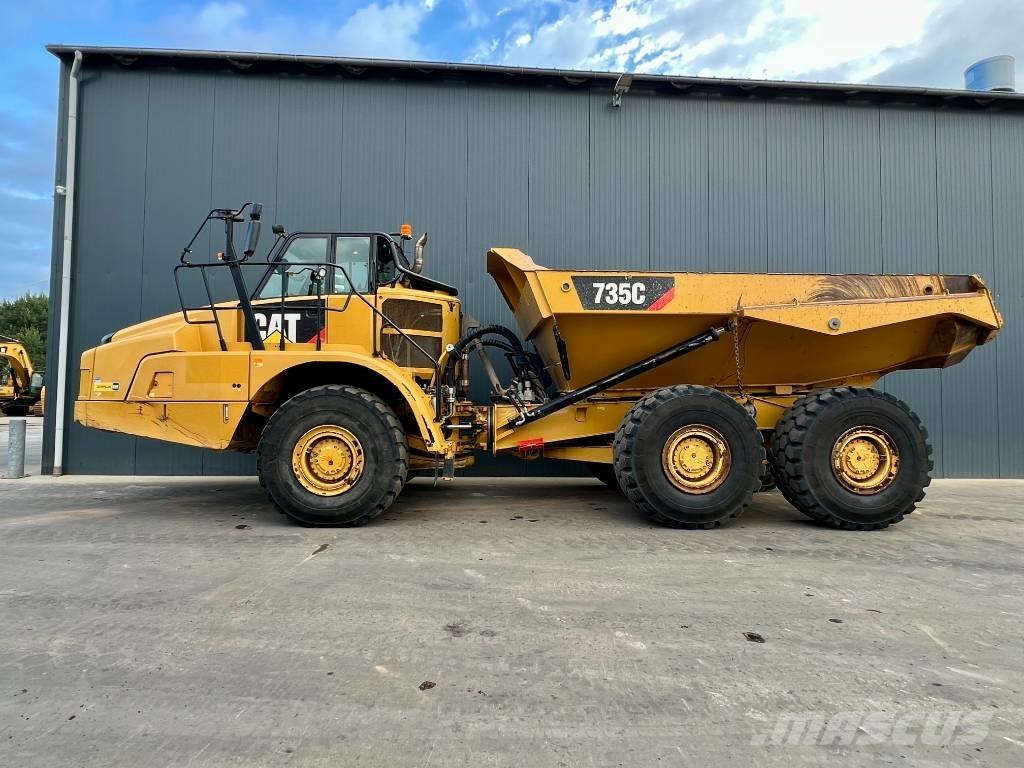 CAT 735C Midjestyrd dumper