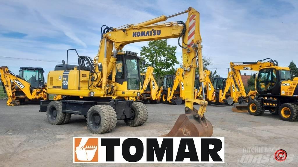 Komatsu PW 160-7 Hjulgrävare