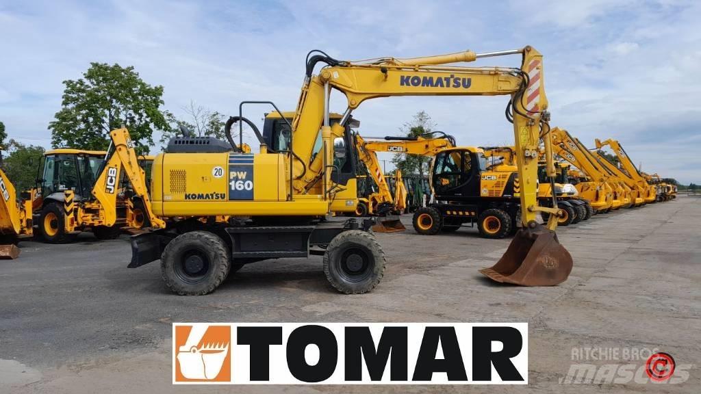 Komatsu PW 160-7 Hjulgrävare