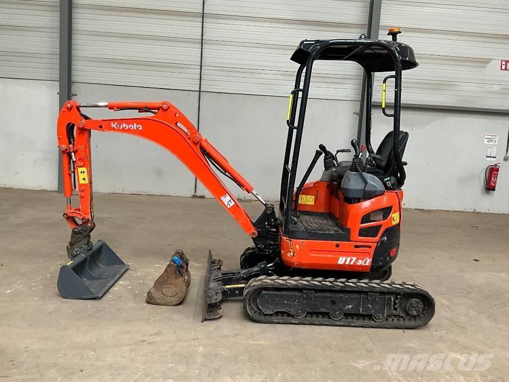Kubota U 17-3 A Minigrävare < 7t