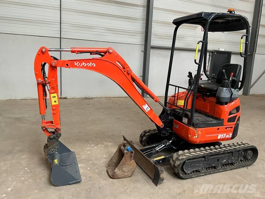 Kubota U 17-3 A Minigrävare < 7t