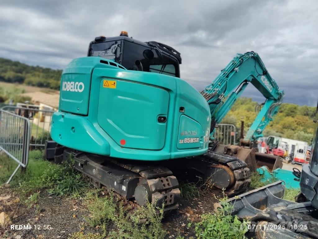 Kobelco SK 85 MSR Midigrävmaskiner 7t - 12t